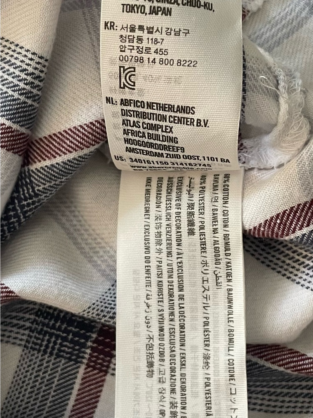 Hollister Women’s Plaid Flannel Long-Sleeve Button-Up Shirt XS - Picture 4 of 5